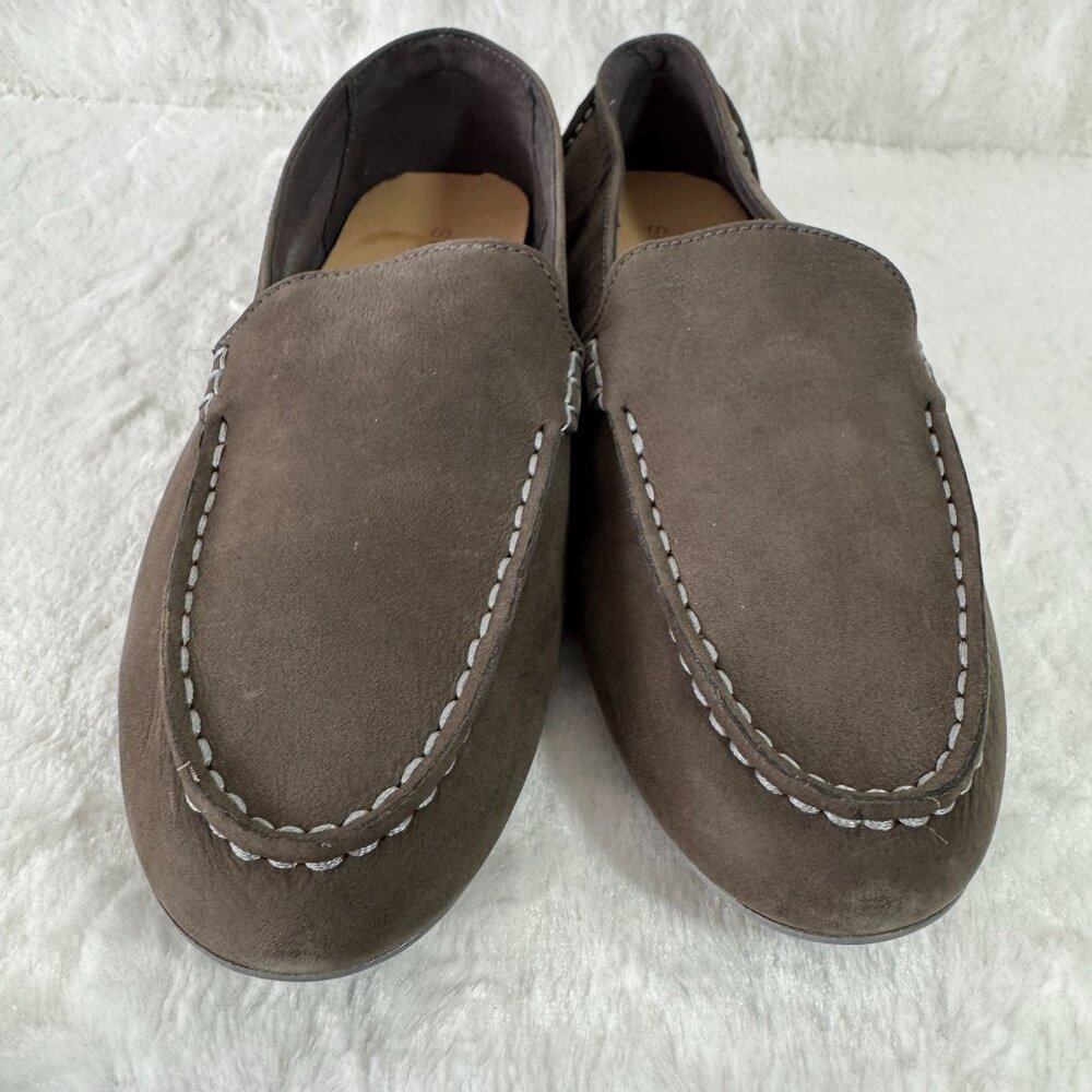 Sperry Brown Suede Leather Loafers Top-Sider Bay View Driver leather moccasins - Picture 7 of 7
